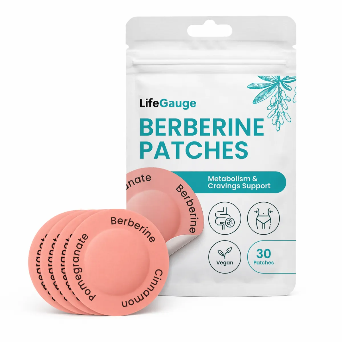 3 Pack Berberine Patches